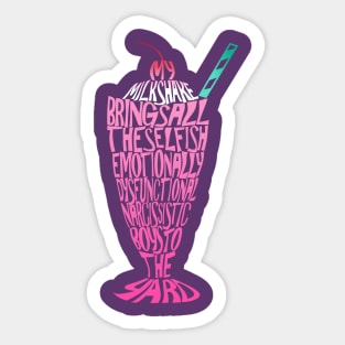 Milkshake Sticker
